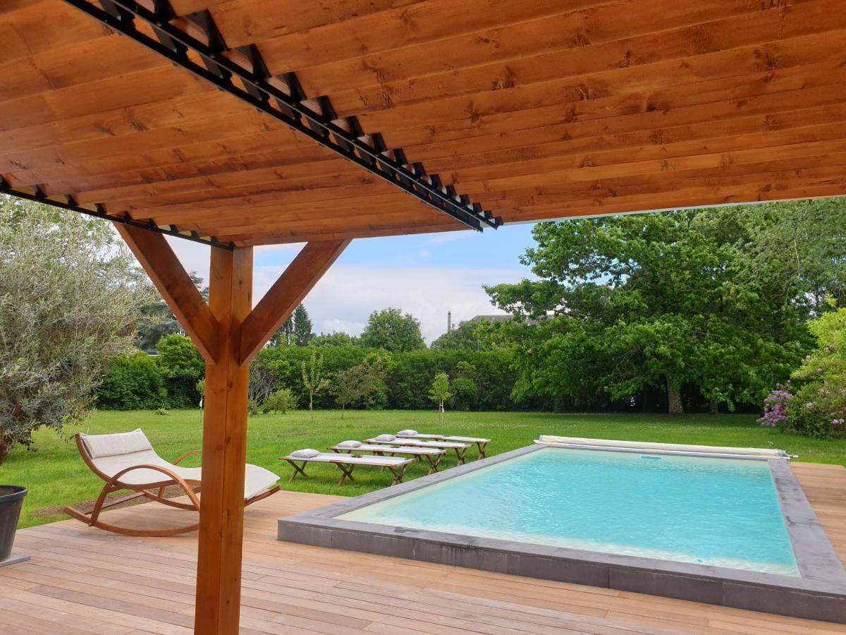 Villa Mura Gite Luxe Avec Piscine Et Spa Campagne Et Grand Air Nouvelle Aquitaine Correze Neuvic  Екстер'єр фото